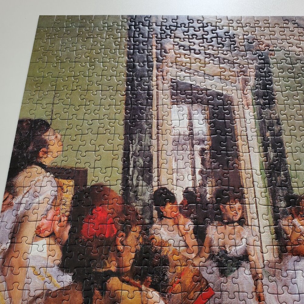 Ravensburger 1000 Piece Puzzle "Degas: The School of Dance" - Picture 3 of 9